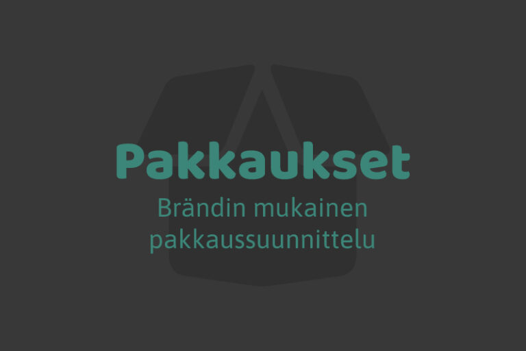 Pakkaukset